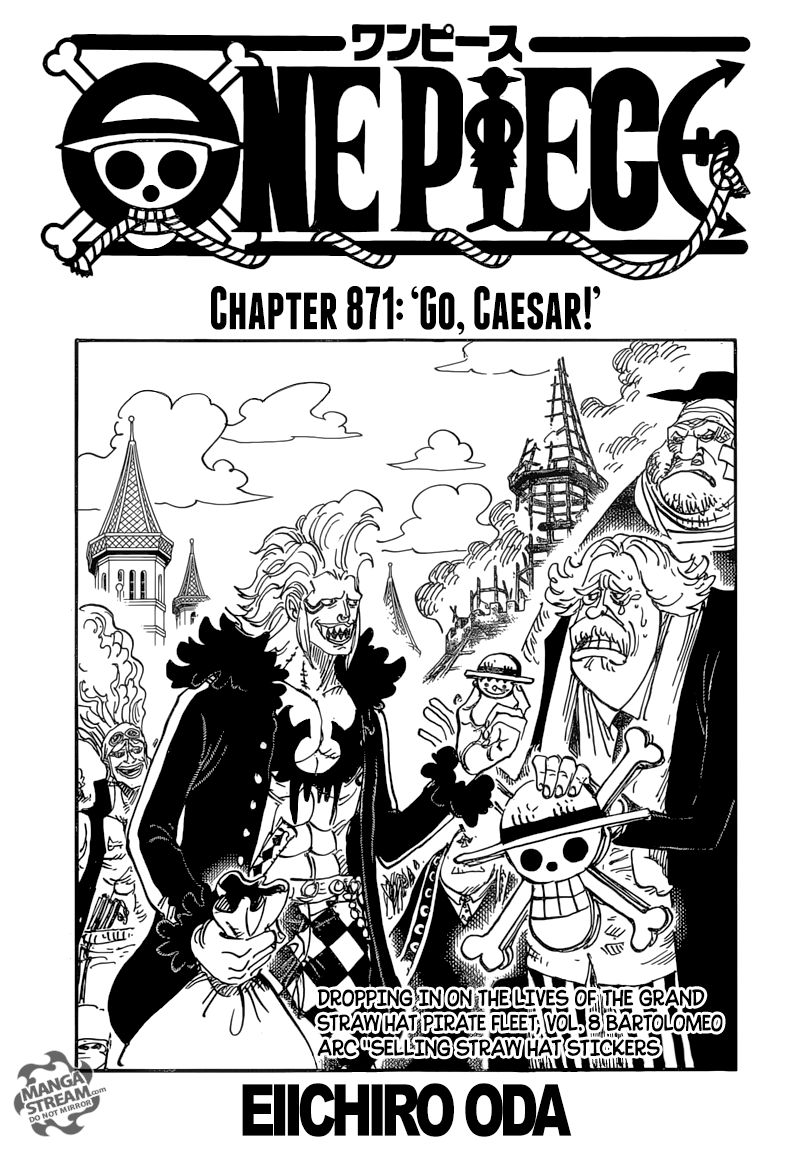 One Piece Chapter 871 1